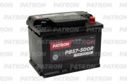PATRON PB57500R Батарея аккумуляторная 57А/ч 500А 12В обратная поляр. стандартные (Европа) клеммы