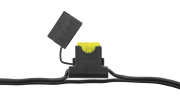 Kraft KT800033 Автомобильный компрессор Power Life ULTRA с манометром и светодиодным фонарем, 40 л/мин, 10 Атм, 12 В, 4 дополнительные насадки, в сумке