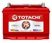 TOTACHI 4589904929816 Батарея аккумуляторная 75А/ч 620А обратная полярн. выносные (Азия) клеммы