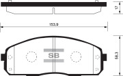 Sangsin brake SP1174