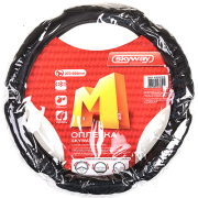 Skyway S01102234 Оплетка SKYWAY Sponge turtle 6 подушечек M Черная экокожа