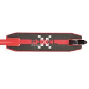 NOVATRACK 100APIXELRD7 Самокат 2-х колесный 100 мм Трюковый подростковый Novatrack Pixel не складной 100 кг красный 100A.PIXEL.RD7