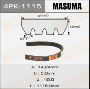 Masuma 4PK1115 Ремень привода навесного оборудования