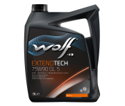 Wolf 8303500 Масло МКПП полусинтетика 75W-90 GL-5 5л.