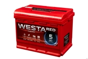WESTA 6СТ60VLRRED Батарея аккумуляторная 60А/ч 640А 12V Обратная поляр. стандартные клеммы