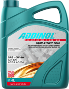 ADDINOL 4014766249968 Масло моторное ADDINOL Semi Synth 1040 полусинтетика 10W-40 4 л.