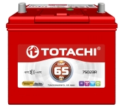 TOTACHI 90765 Батарея аккумуляторная 65А/ч 550А прямая полярн. стандартные (Европа) клеммы