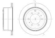 G-BRAKE GR02245 Диск тормозной вентилируемый