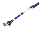 Kraft KT830066 Щетка зимняя со скребком и телескопической ручкой  (60-88 см)