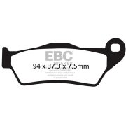 EBC Brakes FA181R Тормозные колодки синтетические для квадроциклов EBC