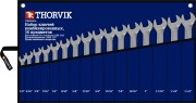 THORVIK CWIS0016 Набор ключей гаечных комбинированных дюймовых в сумке 1/4""--1-1/4"", 16 предметов