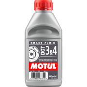 MOTUL 102718 Тормозная жидкость MOTUL DOT 3 & 4 Brake Fluid (0,5л) 102718 (B)