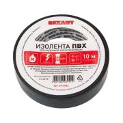 REXANT 092006 Изолента ПВХ REXANT 15 мм х 10 м, черная, упаковка 10 роликов