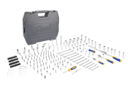 Kraft KT700684 Набор инструмента 1/2"DR, 3/8"DR и 1/4"DR 218 предметов, PRO