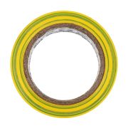 REXANT 092007 Изолента ПВХ REXANT 15 мм х 10 м, желто-зеленая, упаковка 10 роликов