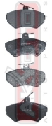 AKYOTO AKD1035 КОЛОДКИ ТОРМОЗНЫЕ ПЕРЕДНИЕ ДИСКОВЫЕ