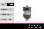 Fortech FF008 Фильтр топливный