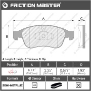 Friction Master MKD1627