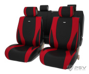 PSV 130583 Накидки  3D &quot;&quot;PREMIUM&quot;&quot; PSV Kinetic (Черно-Красный), компл.    911