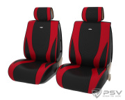 PSV 130579 Накидки  3D &quot;&quot;PREMIUM&quot;&quot; PSV Kinetic 2 FRONT (Черно-Красный), компл.    850