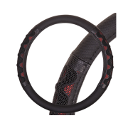 Skyway S01102416 Оплетка SKYWAY Racer-2 M Черно/Красная экокожа