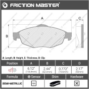 Friction Master MKD869