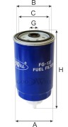 Goodwill FG133 Фильтр топливный