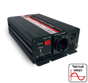 AVS A07977S Инвертор AVS IN-PS600W (чистый синус) 12/220V