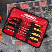 REXANT 124703 Набор отверток 7 предметов (крестовые и шлицевые) REXANT