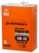 AUTOBACS A00032238 Моторное масло Синтетическое 5W-30 4л