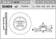 Sangsin brake SD4604