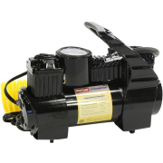 MEGAPOWER Automotive M55020 Компрессор M-55020 поршневой двухцилиндровый 150PSI (72л/мин, 30А) с дефлятором, длинный шланг, в сумке 12V MEGAPOWER /1/6