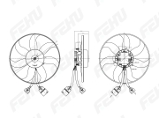 FEHU FFC1082 Электровентилятор охлаждения