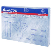 Мастак 10320046 Съемник шкивов, 25-100 мм, 46 предметов