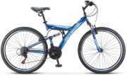 Stels LU083836 Велосипед 26 горный Focus V (2020) количество скоростей 18 рама сталь 18 темно синий