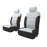 CARFORT NC3711 Чехлы CARFORT NeoClassic  комплект для передн. кресел, серый, 10 предм.