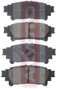 AKYOTO AKD01201 КОЛОДКИ ТОРМОЗНЫЕ ДИСКОВЫЕ ЗАДНИЕ