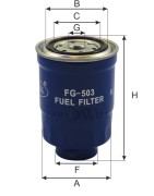 Goodwill FG503 Фильтр топливный