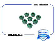 BRAVE BREK53 Колпачки маслосъемные BR.EK.5.3  Nexia, Lanos 1.5 8V