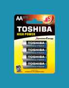 TOSHIBA LR6GCPBP4 Батарейка  (4шт) LR6 пальчик AA 1,5V