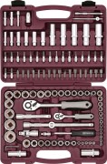 THORVIK UTS0108 Набор инструмента универсальный 1/4&quot;&quot;, 1/2&quot;&quot;DR, 108 предметов
