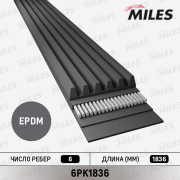 Miles 6PK1836