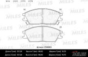 Miles E500003 Колодки тормозные