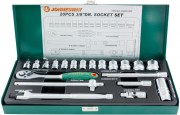 Jonnesway S04H3120S Набор головок торцевых 3/8&quot;&quot;DR, 6-23 мм, 20 предметов