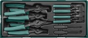 Jonnesway AG010150SP Набор щипцов для стопорных колец 10 предметов (ложемент)