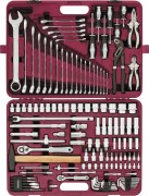 THORVIK UTS0128 Набор инструмента универсальный 1/4&quot;&quot;, 1/2&quot;&quot;DR, 128 предметов