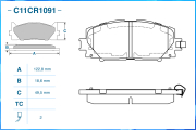 CWORKS C11CR1091