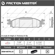 Friction Master MKD1508