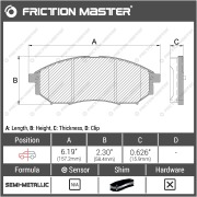 Friction Master MKD888