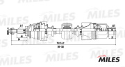 Miles GC02112 Приводной вал